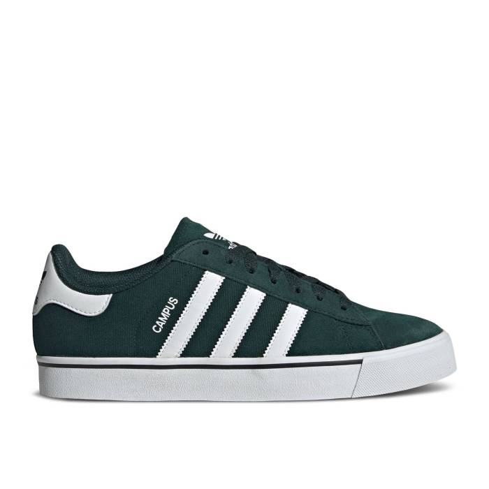 アディダス Adidas 【 Campus Vulc 'Green Night' Men Green Night/Cloud White/Gum 】 キャンパス メンズ green 緑・グリーン ナイト 白色 ホワイト