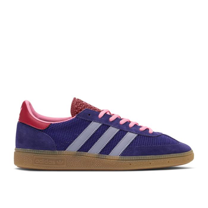 アディダス Adidas 【 Handball Spezial \u0027Collegiate Purple\u0027 Size? Exclusive Men Court Purple/Silver Violet/Active Maroon 】 ハンドボール スペシアル メンズ 厚地の外套 Purple 紫・パープル Silver しろがね色・しろがね色 紫・バイオ