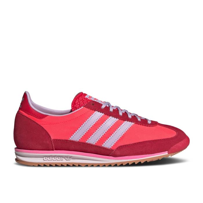 アディダス Adidas 【 Wmns Sl72 Og \u0027Solar Red Lavender\u0027 Women Solar Red/Ice Lavender/Better Scarlet 】 Red 赤・赤いこと レディース Red 赤・赤いこと