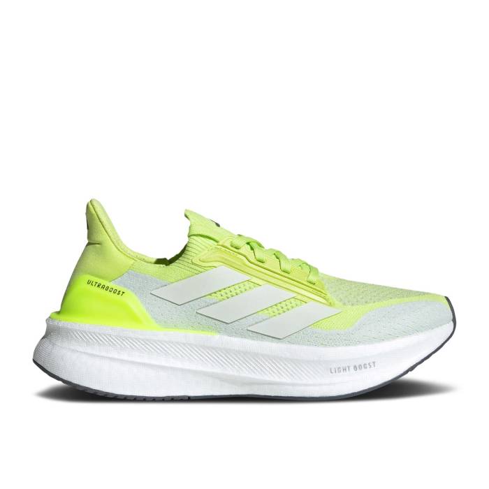 アディダス Adidas 【 Wmns Ultraboost 5X \u0027Pulse Lime\u0027 Women Pulse Lime/Zero Metallic/Crystal Jade 】 レディース 菩提樹 絶無 翡翆・ジェード