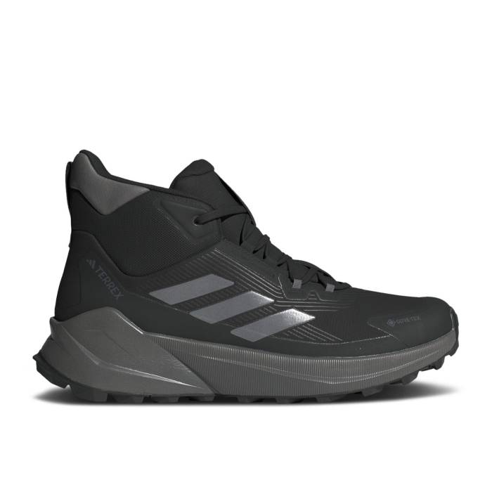 アディダス Adidas 【 Terrex Trailmaker 2.0 Mid Gore-Tex 'Black Grey' Men Core Black/Carbon/Grey Four 】 ミッド ゴアテックス メンズ コア 黒色 ブラック カーボン 灰色 グレー|スニケス