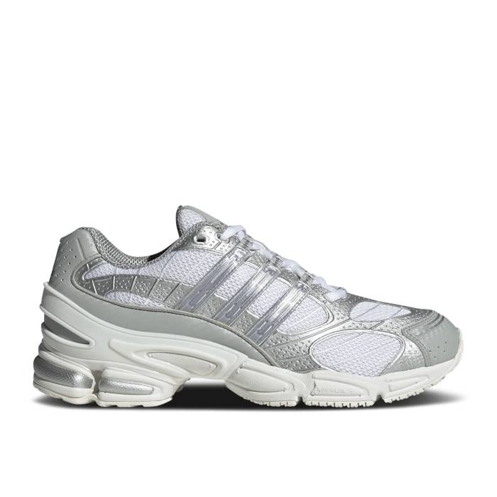 アディダス Adidas 【 Ozweego Pro \u0027White Silver Metallic\u0027 Men Cloud White/Silver Metallic/Core White 】 労働者階級 Silver しろがね色・しろがね色 メンズ 白いこと 白いこと Silver しろがね色・しろがね色 中核グループ