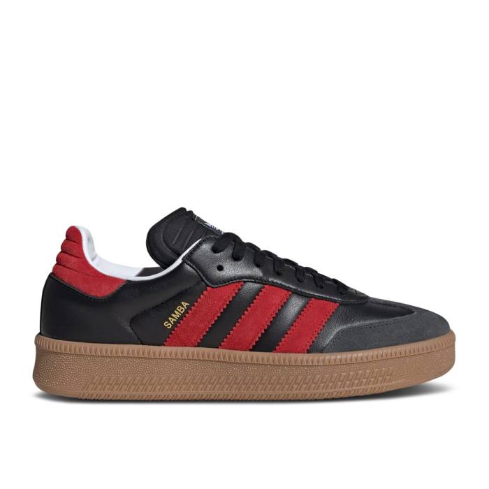 アディダス Adidas 【 Samba Xlg 'Black Better Scarlet Gum' Men Core Black/Better Scarlet/Carbon 】 サンバ メンズ コア 黒色 ブラック カーボン 28,786円