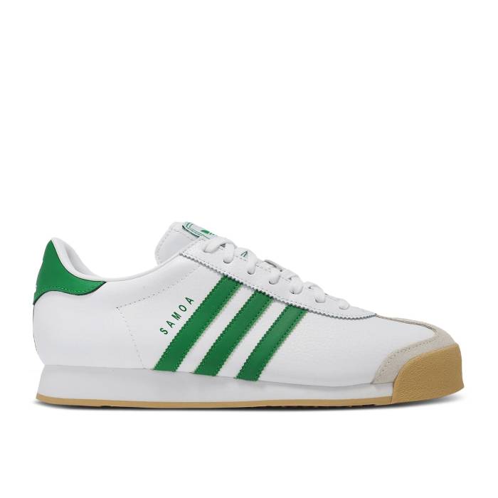アディダス Adidas 【 Samoa \u0027White Green\u0027 Men Cloud White/Green/Off White 】 Samoa サモア メンズ 白いこと 白いこと green 緑・緑であること