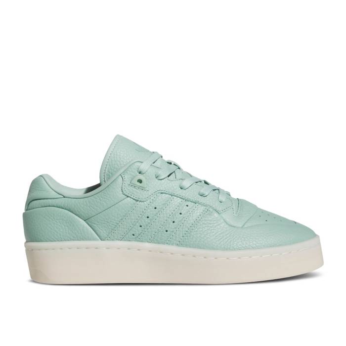 アディダス Adidas 【 Rivalry Lux Low 'Hazy Green' Men Hazy Green/Hazy Green/Cream White 】 メンズ green 緑・グリーン クリーム 白色 ホワイト