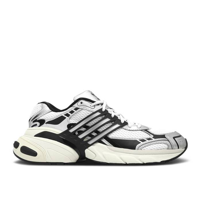 アディダス Adidas 【 Adistar Xlg \u0027White Black Metallic Silver\u0027 Men Core Black/Metallic Silver/Off White 】 黒いこと 黒いこと メンズ 中核グループ 黒いこと 黒いこと Silver しろがね色・しろがね色 白いこと 白いこと