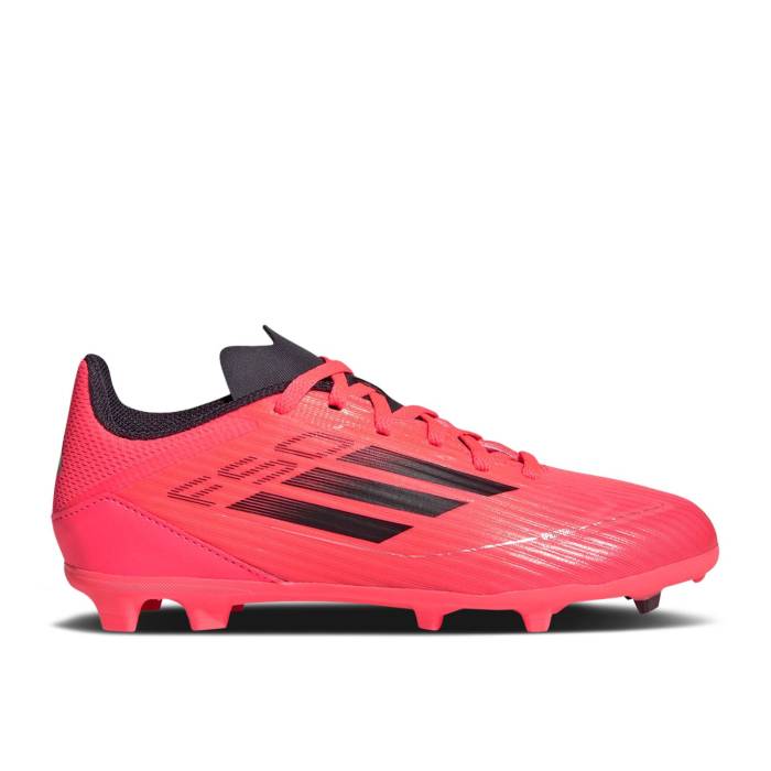 アディダス Adidas 【 Adizero F50 League Fg Mg K \u0027Vivid Horizon Pack\u0027 Youth Turbo/Aurora Black/Platinum Metallic 】 アディゼロ 御坊っちゃん キッズ ターボ 黒いこと 黒いこと Platinum プラチナム キッズファッション-靴