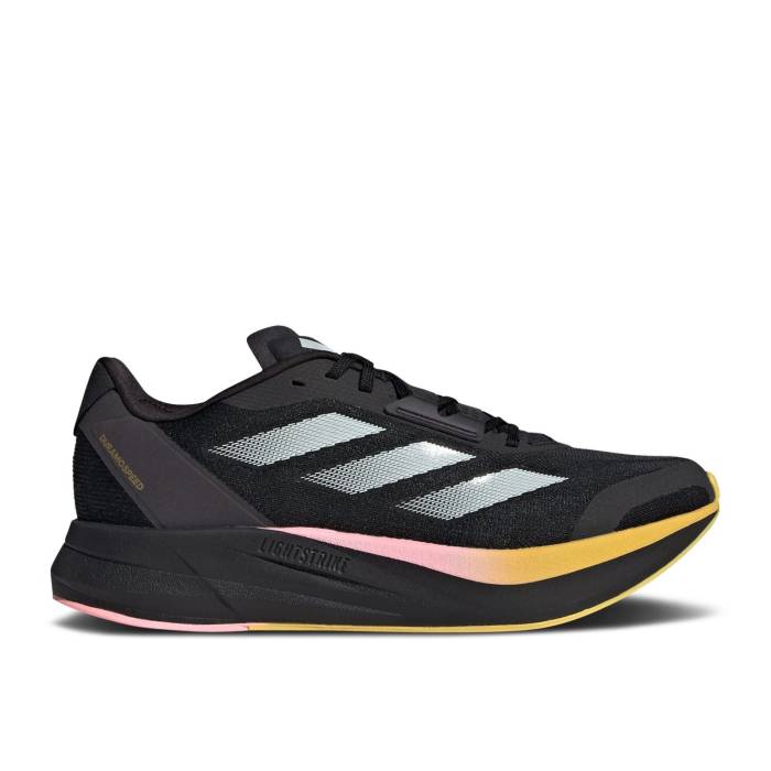 アディダス Adidas 【 Duramo Speed 2024 Athlete Pack Men Core Black/Zero Metallic/Spark 】 Speed スピード メンズ コア 黒色 ブラック ゼロ