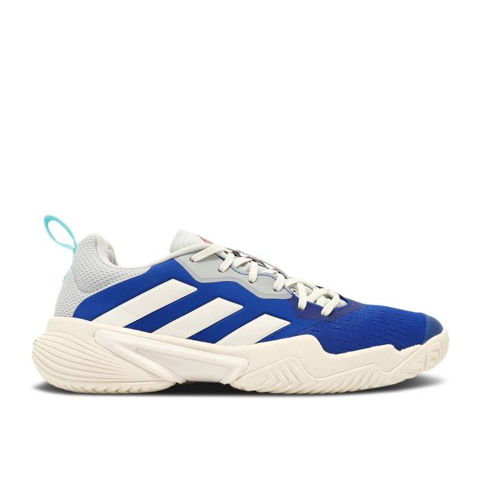 アディダス Adidas 【 Wmns Barricade \u0027Royal Blue Grey\u0027 Women Royal Blue/Off White/Bright Red 】 防柵 青味 青み レディース 青味 青み 白いこと 白いこと Red 赤・赤いこと