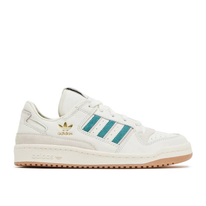 アディダス Adidas 【 Wmns Forum Low 塩素 \u0027Active Green Sandy Pink\u0027 Women Cloud White/Active Green/Sandy Pink 】 討論会 green 緑・緑であること レディース 白いこと 白いこと green 緑・緑であること pink サクラ色