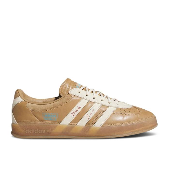 アディダス Adidas 【 Bad Bunny X Lionel Messi X Gazelle Indoor 'La Voz De Los Fans' Men Cardboard/Cream White 】 ガゼル メンズ クリーム 白色 ホワイト