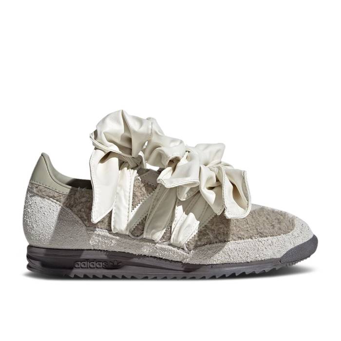 アディダス Adidas 【 Caroline Hu X Wmns Sl72 Og \u0027Grey Off White\u0027 Women Grey One/Off White/Charcoal 】 レディース 薄墨色 薄墨色 白いこと 白いこと 濃灰色