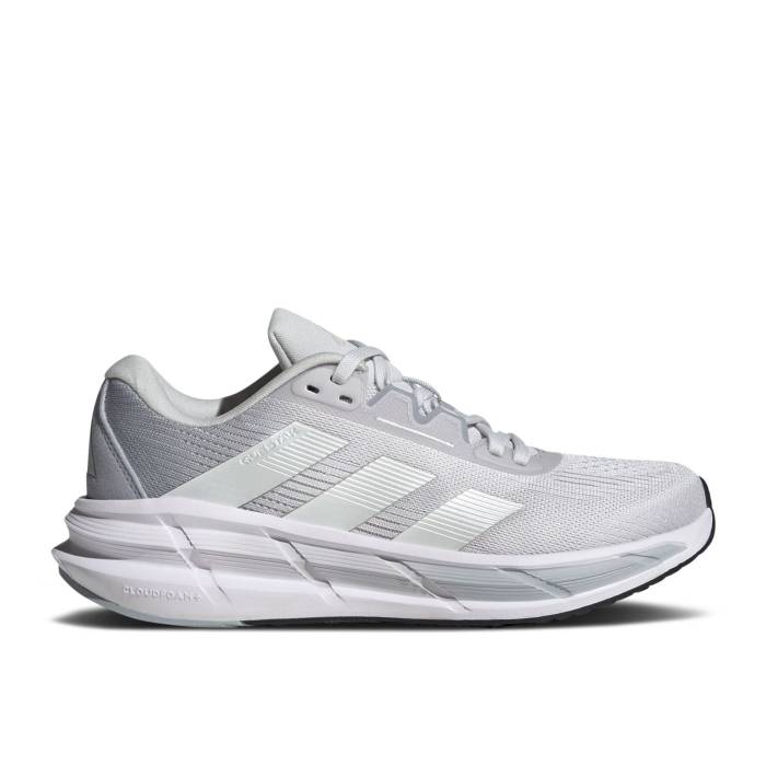 アディダス Adidas 【 Wmns Questar 3 \u0027Dash Grey Halo Silver\u0027 Women Dash Grey/Zero Metallic/Halo Silver 】 薄墨色 薄墨色 レディース 薄墨色 薄墨色 皆無 Silver しろがね色・しろがね色