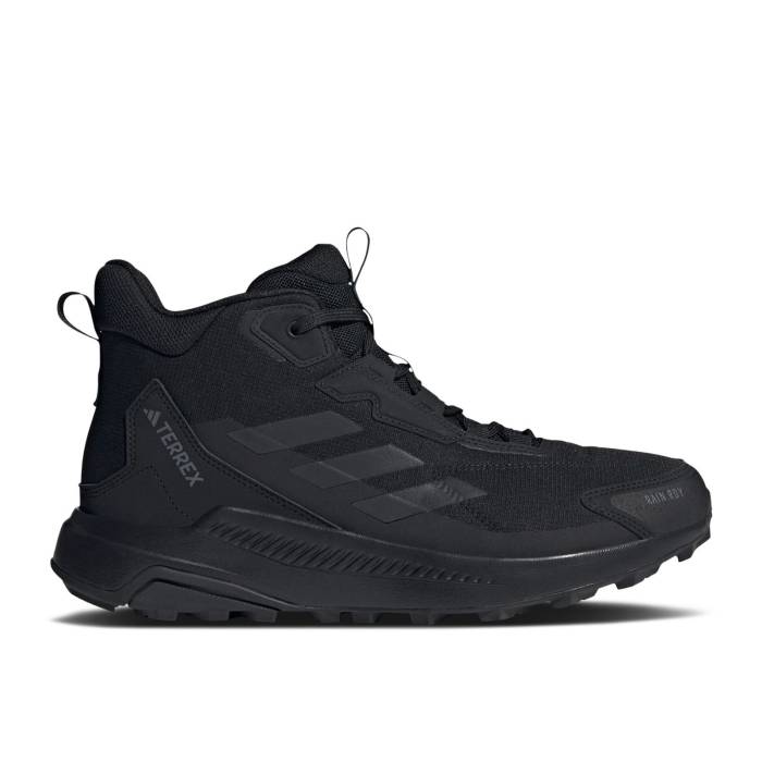アディダス Adidas 【 Terrex Anylander Mid Rain.rdy \u0027Black Grey\u0027 Men Core Black/Core Black/Grey Four 】 ミッド メンズ 中核グループ 黒いこと 黒いこと 薄墨色 薄墨色