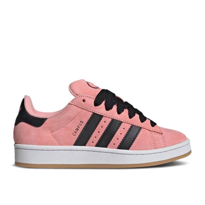 アディダス Adidas 【 Wmns Campus 00S \u0027Pink Spark Core Black\u0027 Women Semi Pink Spark/Core Black/Cloud White 】 構内 中核グループ レディース pink サクラ色 中核グループ 黒いこと 黒いこと 白いこと 白いこと