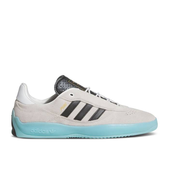 アディダス Adidas 【 Puig Crystal White Black Aqua Men Crystal White/Core Black/Light Aqua 】 白色 ホワイト 黒色 ブラック メンズ 白色 ホワイト コア 黒色 ブラック アクア