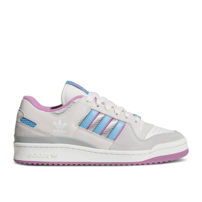 アディダス Adidas 【 Forum Low 'Grey Blue Purple' Men Grey Two/Crystal White/Cloud White 】 フォーラム 青色 ブルー メンズ 灰色 グレー 白色 ホワイト|スニケス