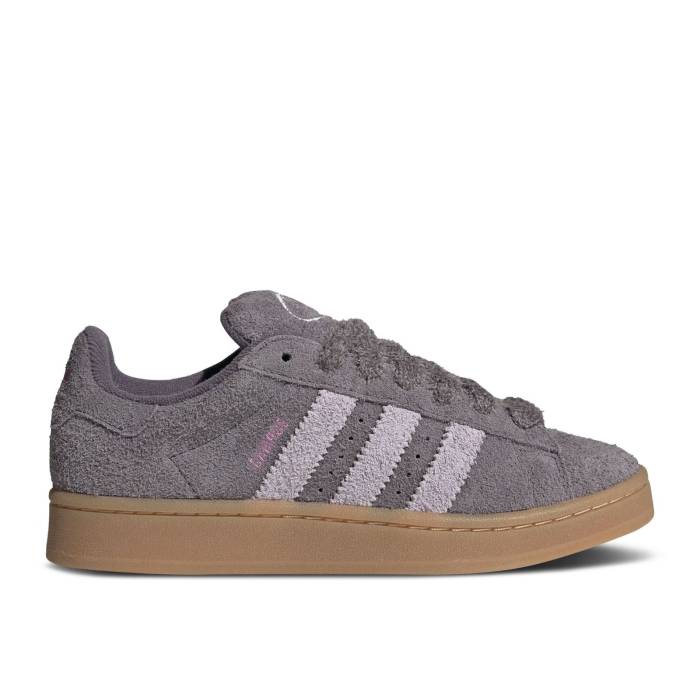 アディダス Adidas 【 Wmns Campus 00S \u0027Trace Grey Preloved Purple\u0027 Women Trace Grey/Silver Dawn/Preloved Purple 】 構内 薄墨色 薄墨色 レディース 薄墨色 薄墨色 Silver しろがね色・しろがね色 Purple 紫・パープル