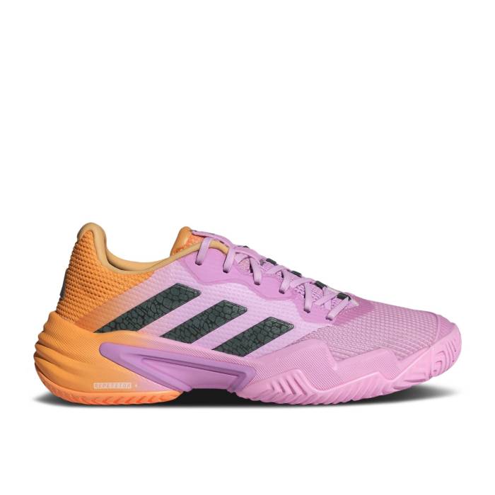 アディダス Adidas 【 Wmns Barricade 13 Bliss Lilac Hazy Orange Women Hazy Orange/Legend Ivy/Bliss Lilac 】 バリケード 13 サーティーン レディース orange 橙・オレンジ Legend レジェンド