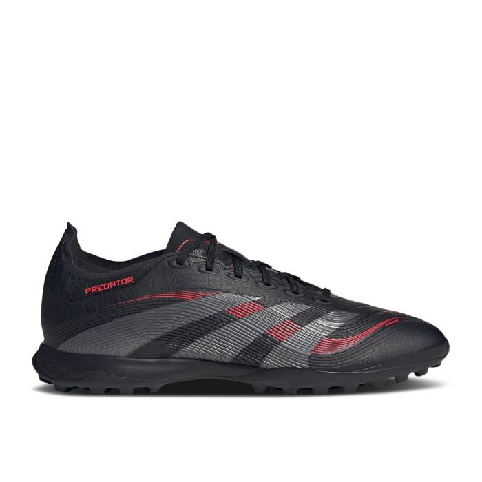 アディダス Adidas 【 Predator 24 League Tf 'Stealth Victory Pack' Men Core Black/Grey Four/Lucid Red 】 プレデター Victory ビクトリー メンズ コア 黒色 ブラック 灰色 グレー Red 赤・レッド