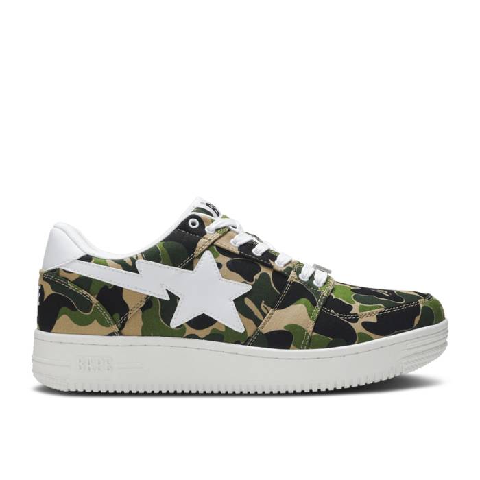 ベイプ Bape 【 Sta Low \u0027Abc Camo\u0027 Men Green/Abc Camo 】 メンズ green 緑・緑であること 合鴨柄