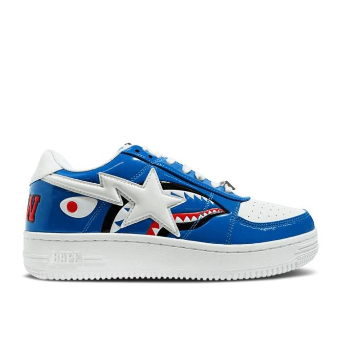 ベイプ Bape 【 Sta Low M1 hark Face - Blue Men Blue 】 メンズ 青色 ブルー