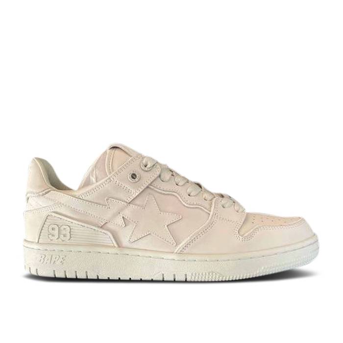 ベイプ Bape 【 Sk8 Sta 'Triple White' Men White/White/White 】 メンズ 白色 ホワイト|スニケス