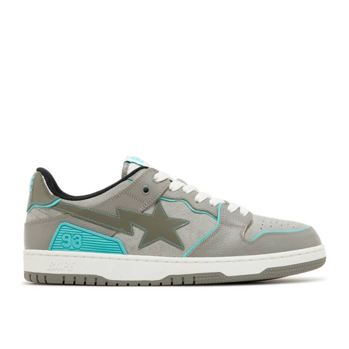 ベイプ Bape 【 Sk8 Sta #2 M1 \u0027Grey\u0027 Men Grey 】 メンズ 薄墨色 薄墨色