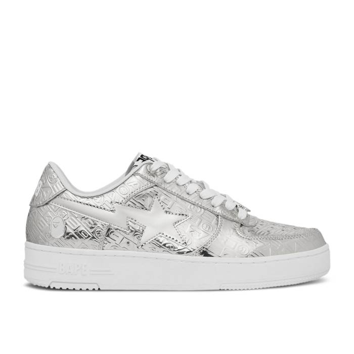 ベイプ Bape 【 Sta #5 \u0027Silver Monogram\u0027 Men Silver 】 メンズ Silver しろがね色・しろがね色