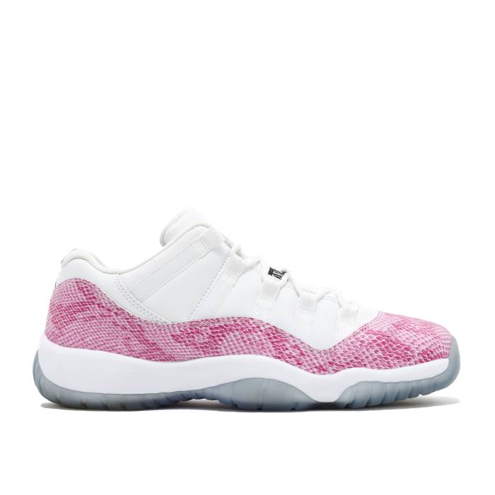 ナイキ エアジョーダン Air Jordan 【 Jordan 11 Retro Low Gg 'Snake' Youth White/Black-Pink 】 レトロ ジュニア キッズ 白色 ホワイト|スニケス
