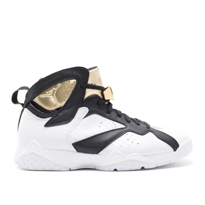 ナイキ エアジョーダン Air Jordan 【 Jordan 7 Retro Champagne Men White/Metallic Gold-Black 】 レトロ メンズ 白色 ホワイト