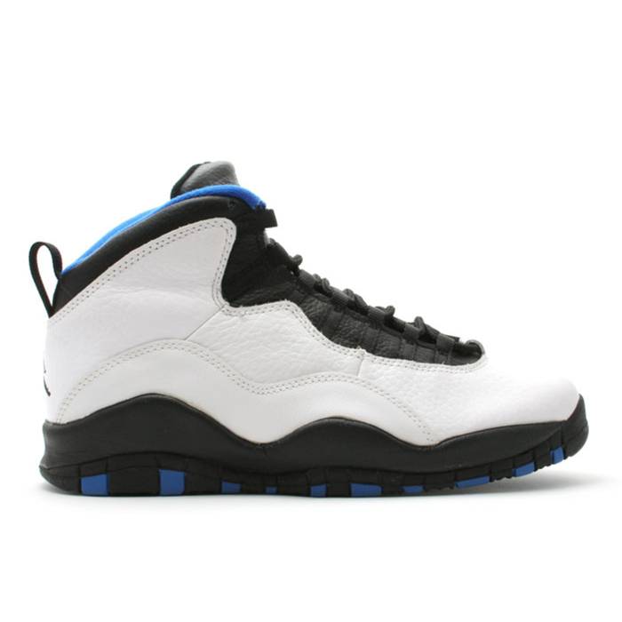 ナイキ　エアジョーダン Air Jordan 【 Jordan 10 Og 'Orlando' Men White/Black-Royal Blue-Metallic Silver 】 メンズ 白色 ホワイト Silver 銀色・シルバー