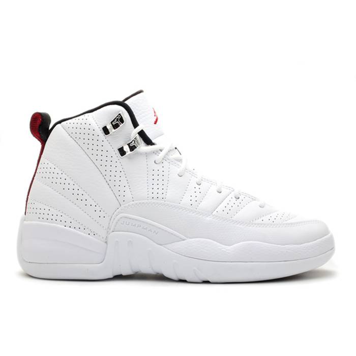 ナイキ エアジョーダン Air Jordan 【 Jordan 12 Retro Gs 'Rising Sun' Youth White/Varsity Red-Black 】 レトロ ジュニア キッズ 白色 ホワイト|スニケス