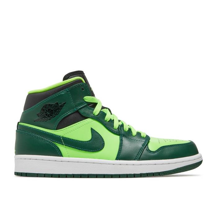 ナイキ　エアジョーダン Air Jordan 【 Jordan 1 Mid 'Hulk' Men Gorge Green/Black-Eletrc Green 】 ミッド メンズ green 緑・グリーン｜スニケス