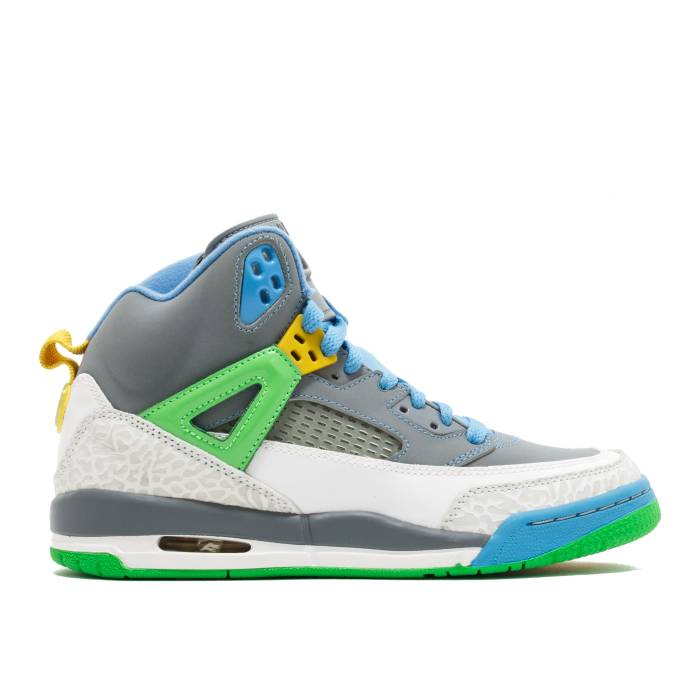 ナイキ エアジョーダン Air Jordan 【 Jordan Spizike Gs 'Stealth' Youth Stlth/Psn Grn-Unvrsty Bl-Bltz 】 ジュニア キッズ|スニケス