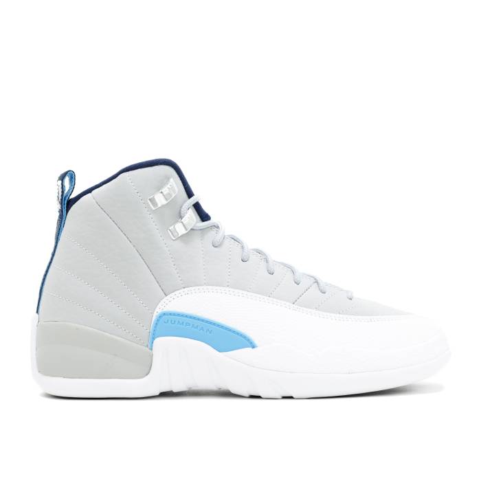 ナイキ エアジョーダン Air Jordan 【 Jordan 12 Retro Bg University Blue Youth Wlf Gry/Unvrsty Bl-White-Mid N 】 レトロ ジュニア キッズ