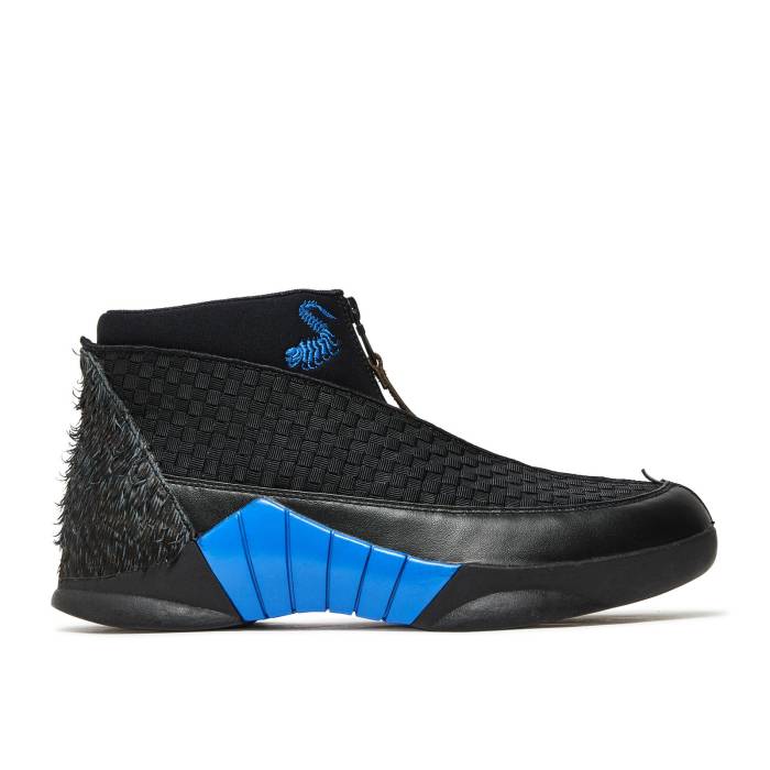 ナイキ　エアジョーダン Air Jordan 【 Laika X Jordan 15 Retro 'Kubo And The Two Strings' Men Black/Black/Royal Blue/Varsity Red 】 レトロ メンズ 黒色 ブラック 青色 ブルー Red 赤・レッド