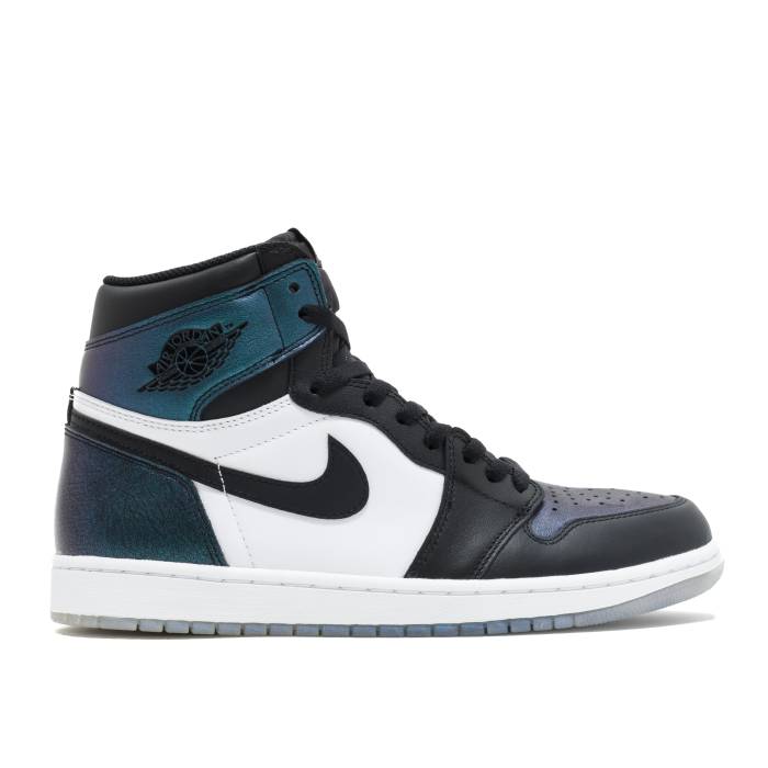 ナイキ　エアジョーダン Air Jordan 【 Jordan 1 Retro High Og 'All Star - Chameleon' Men Black/Black-Metallic Silver-White 】 レトロ ハイ メンズ 黒色 ブラック