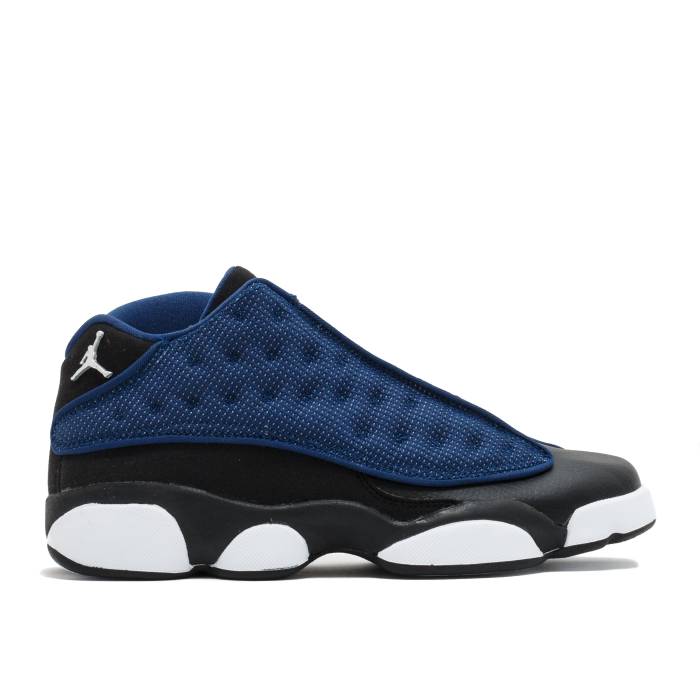 ナイキ　エアジョーダン Air Jordan 【 Jordan 13 Retro Low Gs 'Brave Blue' 2017 Youth Brave Blue/Metallic Silver/Black 】 13 サーティーン レトロ ジュニア キッズ 青色 ブルー Silver 銀色・シルバー 黒色 ブラック｜スニケス