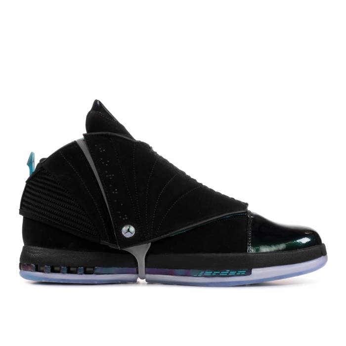 ナイキ エアジョーダン Air Jordan 【 Jordan 16 Retro \u0027Ceo\u0027 Men Black/Metallic Silver/Turbo Green 】 レトロ メンズ 黒いこと 黒いこと Silver しろがね色・しろがね色 ターボ green 緑・緑であること