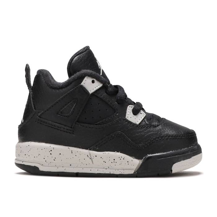 ナイキ エアジョーダン Air Jordan 【 Jordan 4 Retro Ls Ps 'Oreo' 2015 Youth Black/Tech Grey/Black 】 レトロ ジュニア キッズ 黒色 ブラック テック 灰色 グレー|スニケス