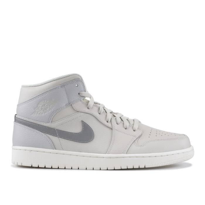 ナイキ エアジョーダン Air Jordan 【 Jordan 1 Mid Retro Se Grey Fog Men Light Bone/Grey Fog 】 ミッド レトロ メンズ 灰色 グレー