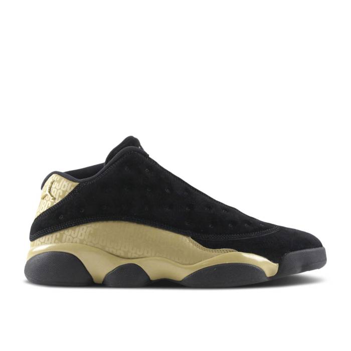 ナイキ　エアジョーダン Air Jordan 【 Jordan 13 Retro Low 'Jordan Brand Classic' Men Black/Metallic Gold 】 13 サーティーン レトロ メンズ 黒色 ブラック ゴールド｜スニケス