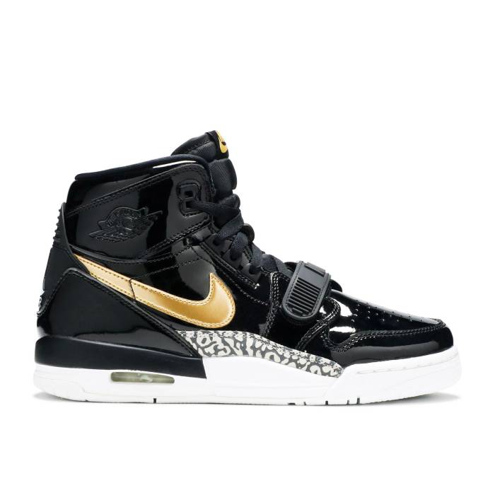 ナイキ エアジョーダン Air Jordan 【 Jordan Legacy 312 Gs Black Metallic Gold Youth Black/Metallic Gold-White 】 legacy レガシー ジュニア キッズ 黒色 ブラック