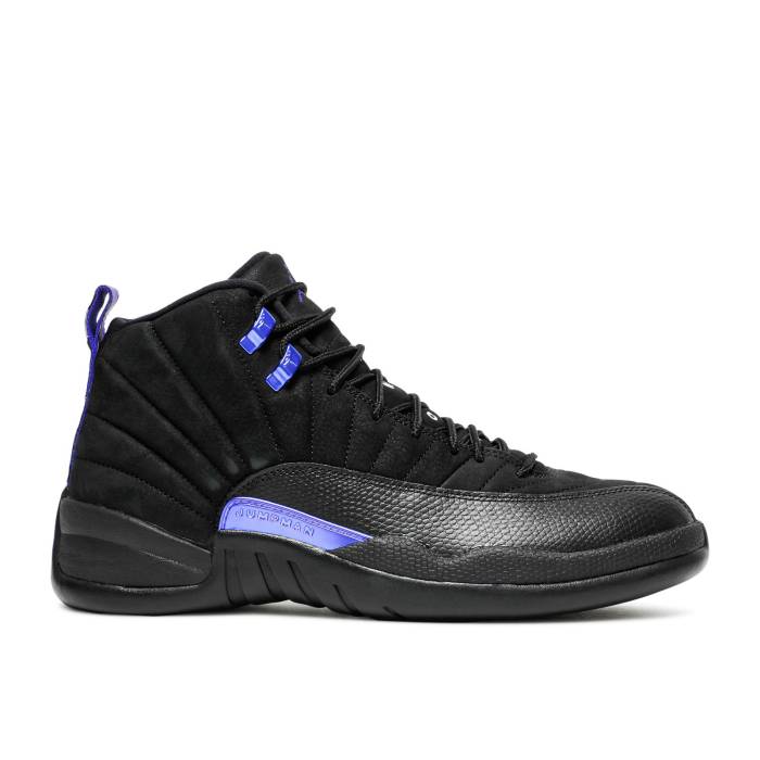 ナイキ エアジョーダン Air Jordan 【 Jordan 12 Retro \u0027Dark Concord\u0027 Men Black/Black/Dark Concord 】 レトロ メンズ 黒いこと 黒いこと コンコルド・コンコード