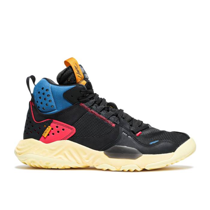 ナイキ エアジョーダン Air Jordan 【 Union La X Jordan Delta Mid \u0027Off Noir\u0027 Men Off Noir/Brigade Blue/Dark Smoke Grey/Light Fusion Red 】 Union 単位労働組合 天使の都市 ミッド メンズ 青碧 青碧 薄墨色 薄墨色 Fusion フ