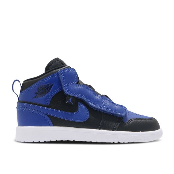 ナイキ エアジョーダン Air Jordan 【 Jordan 1 Mid Alt Ps Hyper Royal Youth Black/Hyper Royal/White 】 ミッド ジュニア キッズ 黒色 ブラック 白色 ホワイト