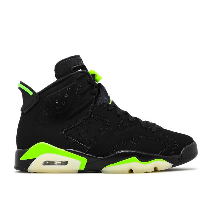 ナイキ エアジョーダン Air Jordan 【 Jordan 6 Retro \u0027Electric Green\u0027 Men Black/Electric Green 】 レトロ メンズ 黒いこと 黒いこと green 緑・緑であること スニーカー-メンズ靴-靴