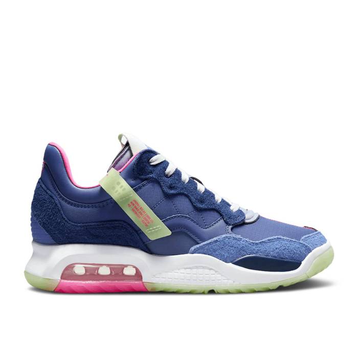 ナイキ エアジョーダン Air Jordan 【 Luka Doncic X Jordan Ma2 \u0027Cosmic Deception\u0027 Men Grey Dark Purple/Blue Space/Explosive Powder 】 メンズ 薄墨色 薄墨色 Purple 紫・パープル 青み 青色