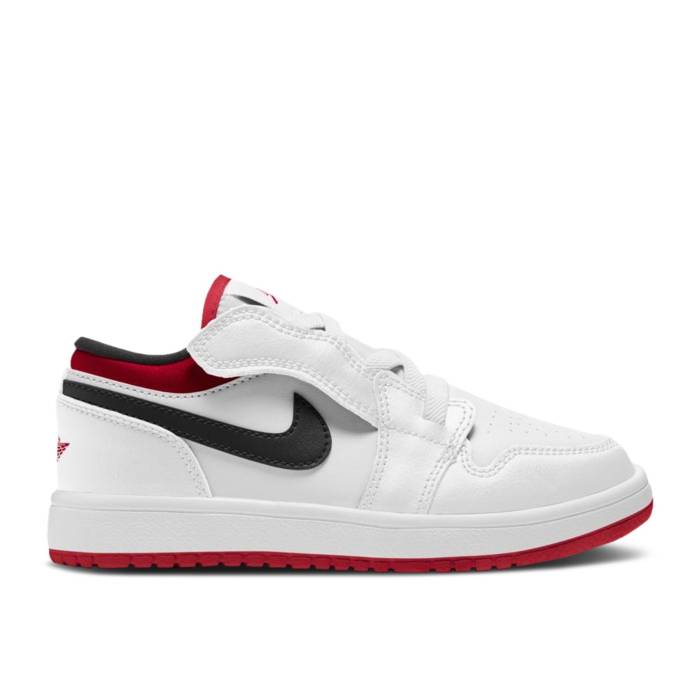 ナイキ エアジョーダン Air Jordan 【 Jordan 1 Low Alt Ps \u0027White Gym Red\u0027 Youth White/Black/Gym Red 】 御坊っちゃん キッズ 白いこと 白いこと 黒いこと 黒いこと Red 赤・赤いこと